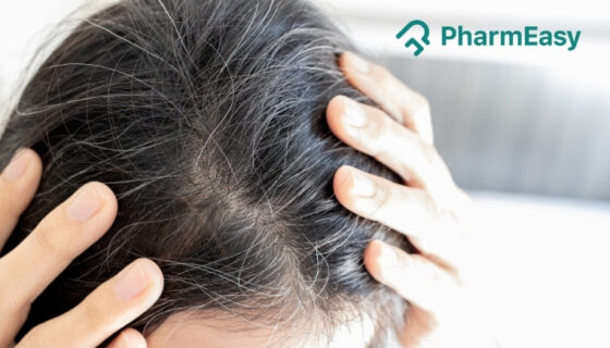 what causes white hair at early age