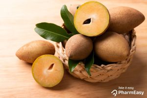 benefits of sapota or chikoo
